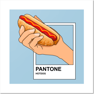 Hot Dog Color Posters and Art